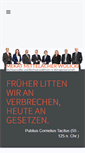 Mobile Screenshot of mmw-law.de