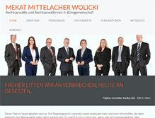 Tablet Screenshot of mmw-law.de